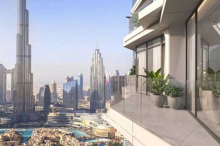 City View | Big Balcony | Spacious Living Room | Downtown Dubai