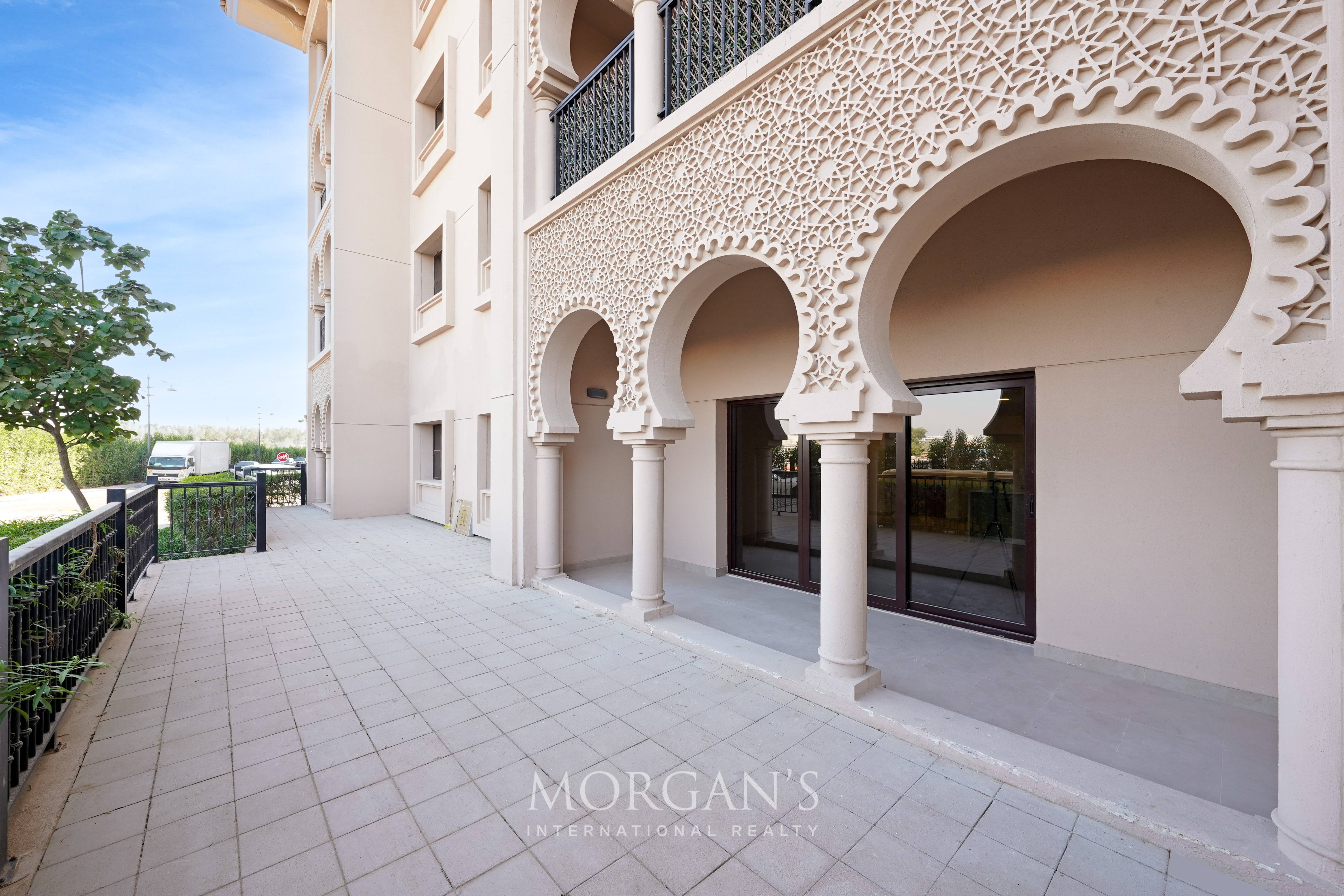 3BR+M | Large Terrace | Low Floor | Al Andalus C | Jumeirah Golf Estates