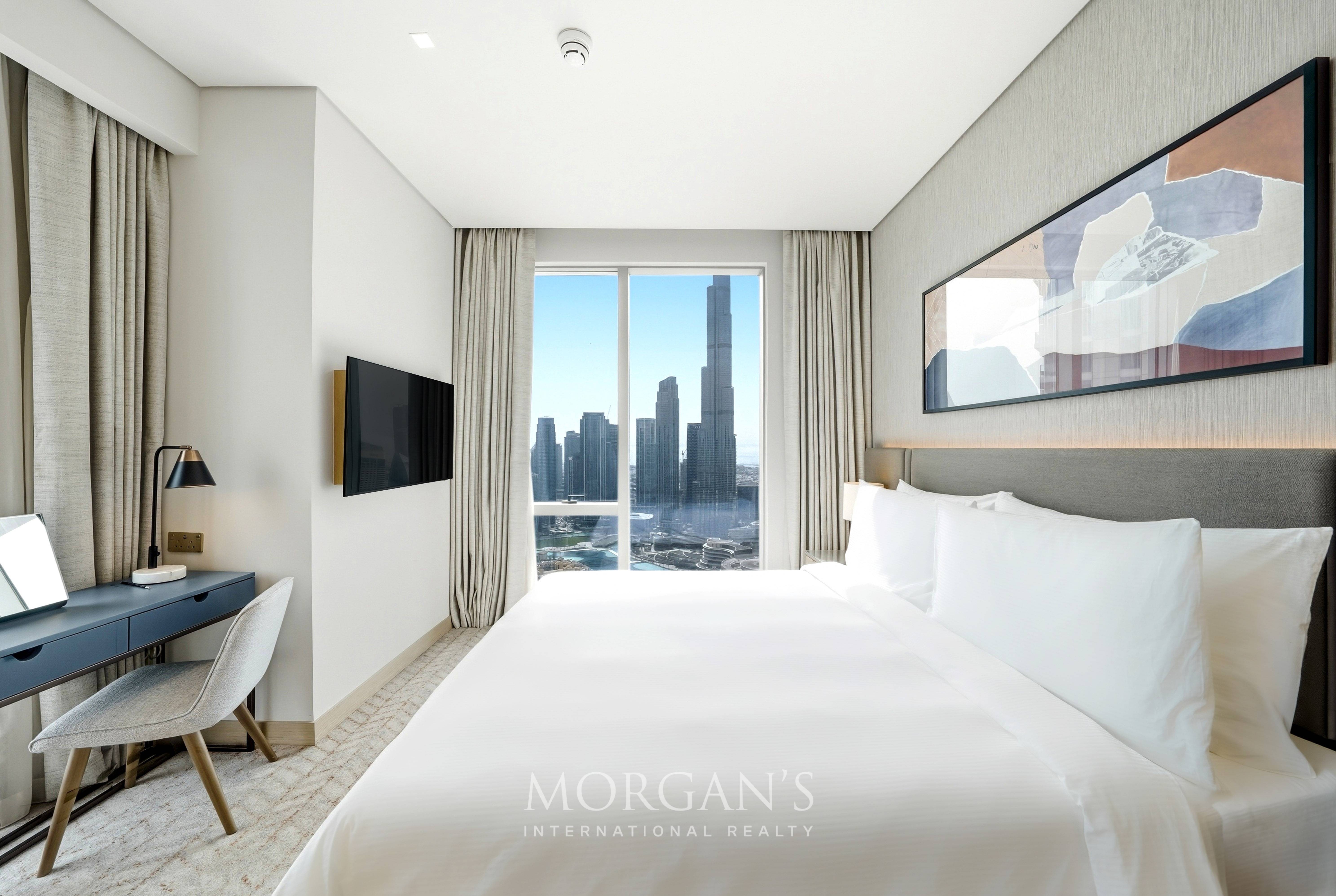 Burj View | Spacious | Vacant | Fully Furnished | Downtown Dubai