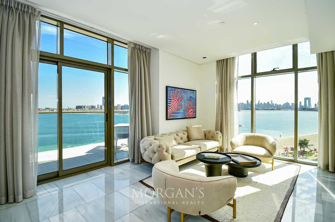 3BR Corner Unit | Furnished | Palm and Sea View | Palm Jumeirah