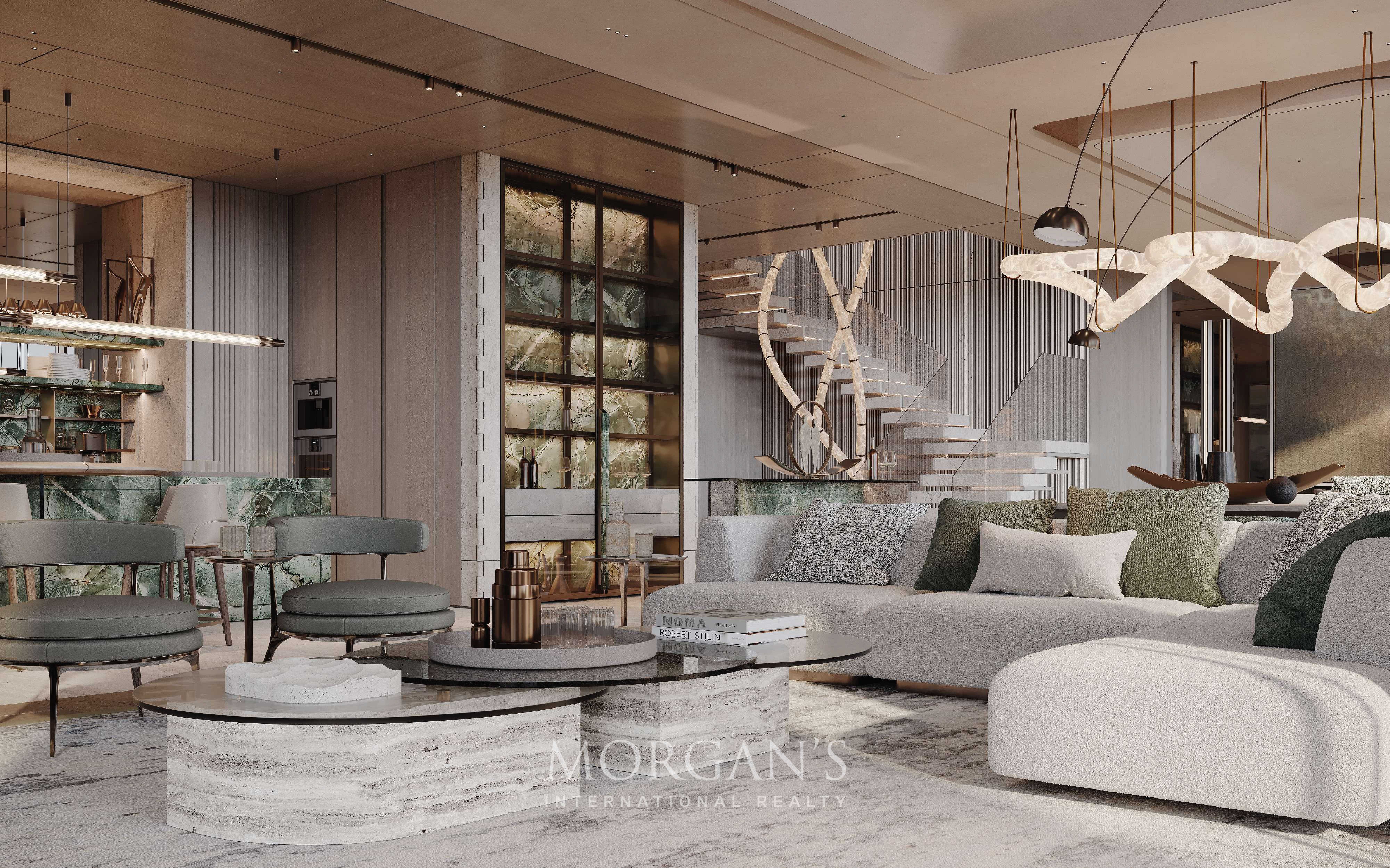 Beach | City Skyline Corner View | 4 BR Simplex | Palm Jumeirah