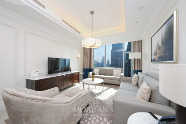 Burj Khalifa View | High Floor | Furnished-2
