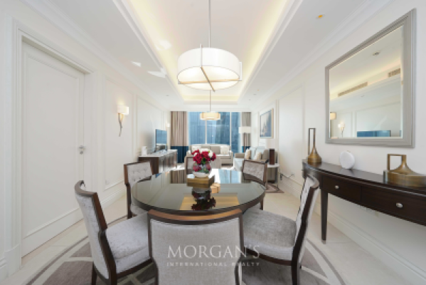 Burj Khalifa View | High Floor | Furnished-9