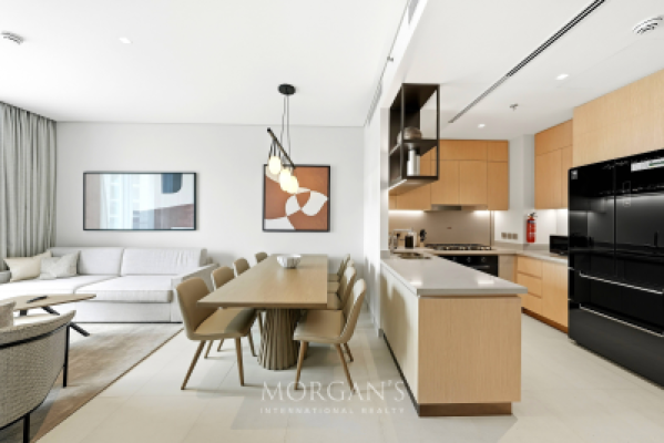 3BR + M | Burj View | Vacant | Fully Furnished-9