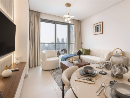 2BR Apartment |Full Burj Khalifa View| Mall access-4