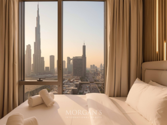 2BR Apartment |Full Burj Khalifa View| Mall access-8