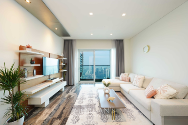 Full Marina View | Designer | High Floor-2