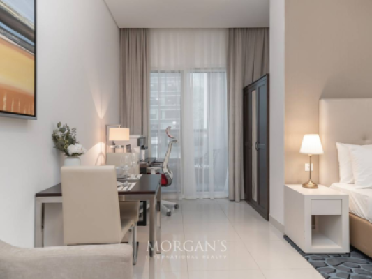 Furnished Studio| Vacant | Business Bay-1