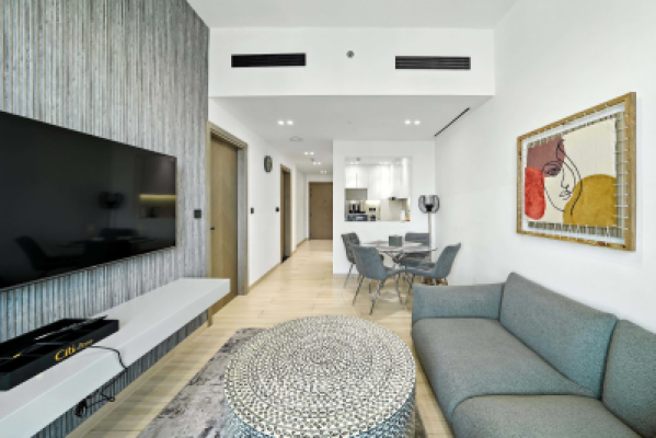 Elegant 1BR | Binghatti Nova | Contemporary Living-8