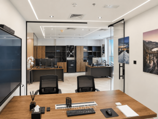 10% ROI | Furnished | Partitioned | Luxury Office-5