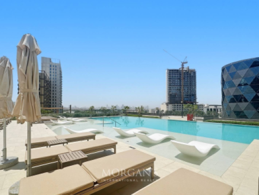 Modern 1BR | Vacant | Hills Park-10