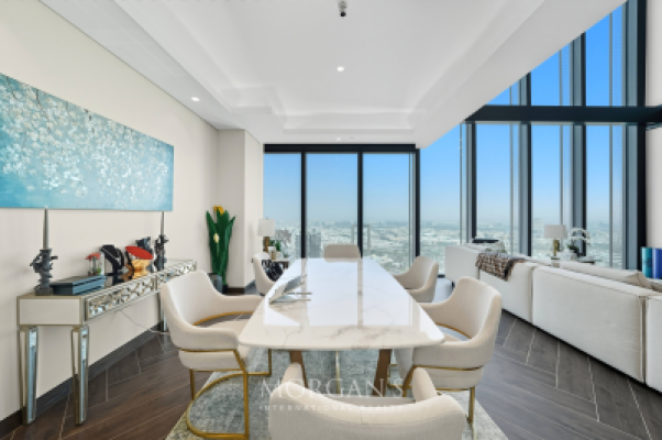 Spacious 2 BR Duplex | High Floor | Furnished-2