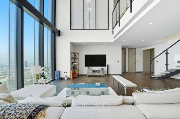 Spacious 2 BR Duplex | High Floor | Furnished-5