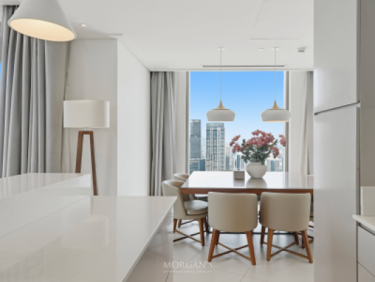 Rare 3BR+Maid | Full Burj and Fountain View-8
