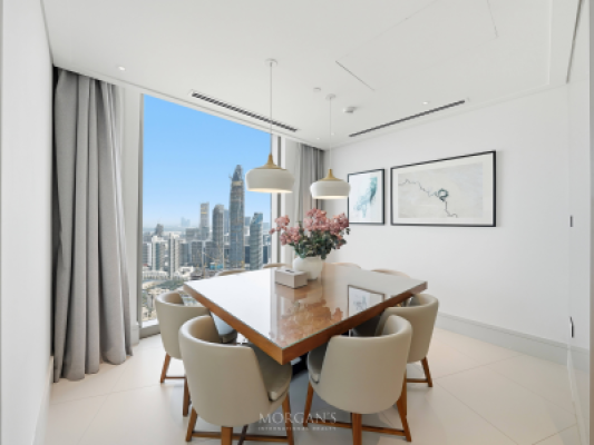 Rare 3BR+Maid | Full Burj and Fountain View-9