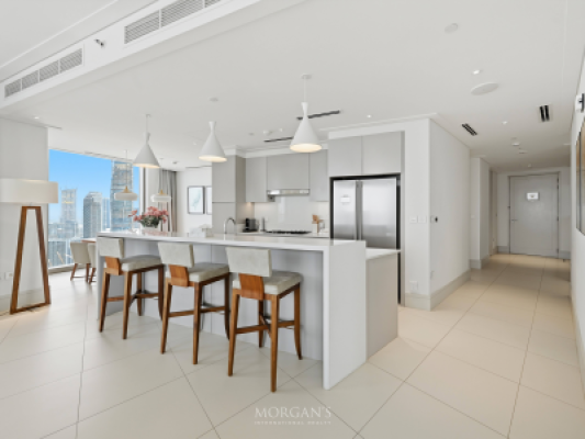 Rare 3BR+Maid | Full Burj and Fountain View-10