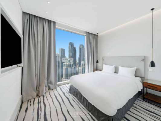 Rare 3BR+Maid | Full Burj and Fountain View-16
