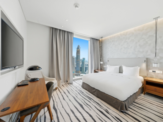 Rare 3BR+Maid | Full Burj and Fountain View-17