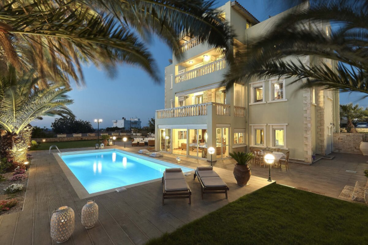 Luxury Villa in Gournes, Crete with Panoramic Sea Views & Development Potential | Gournes, Greece
