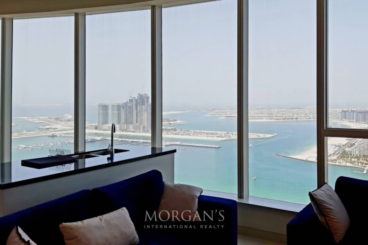 High Floor | Full sea view | Fully furnished | Dubai Media City